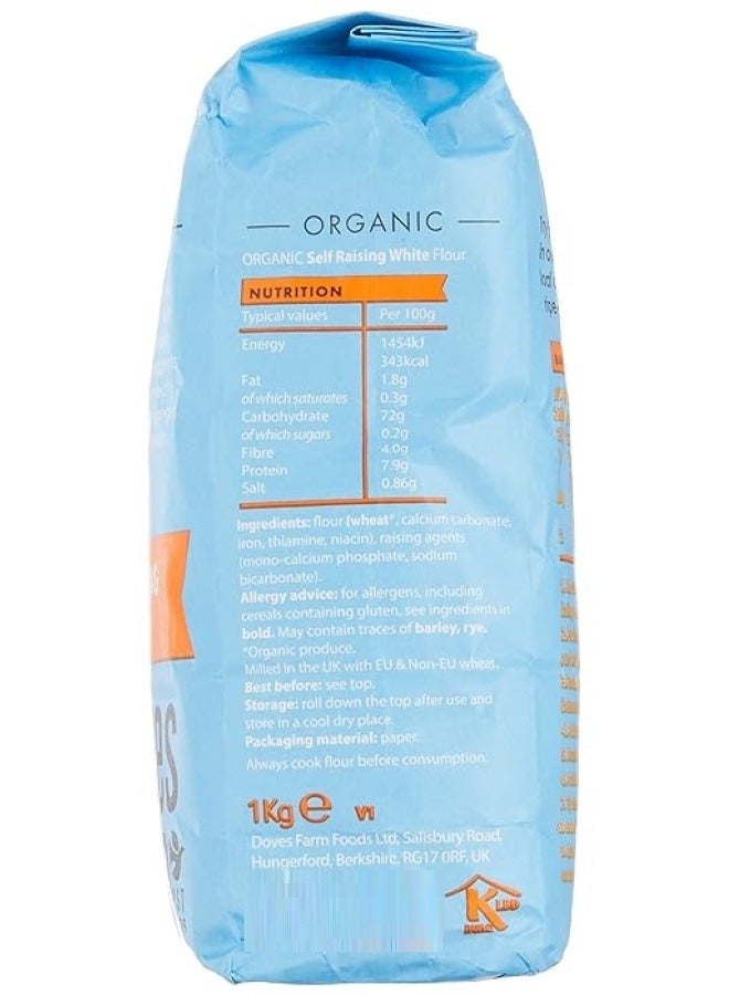 Doves Farm Organic Self Raising White Flour 1 Kg
