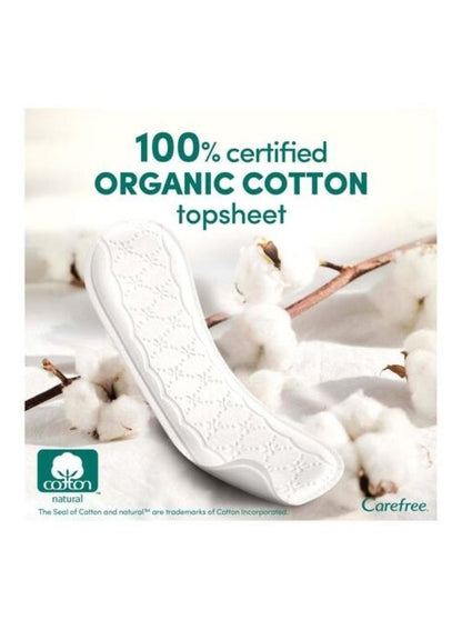 Carefree Organic Cotton Long Unscented Liners
