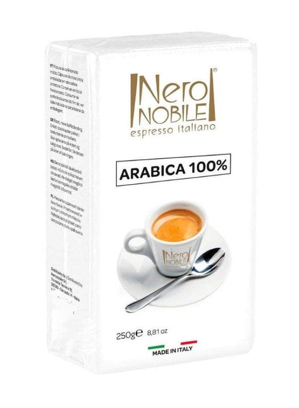 Nero NOBILE Macinato Arabica 100% Coffee 250g