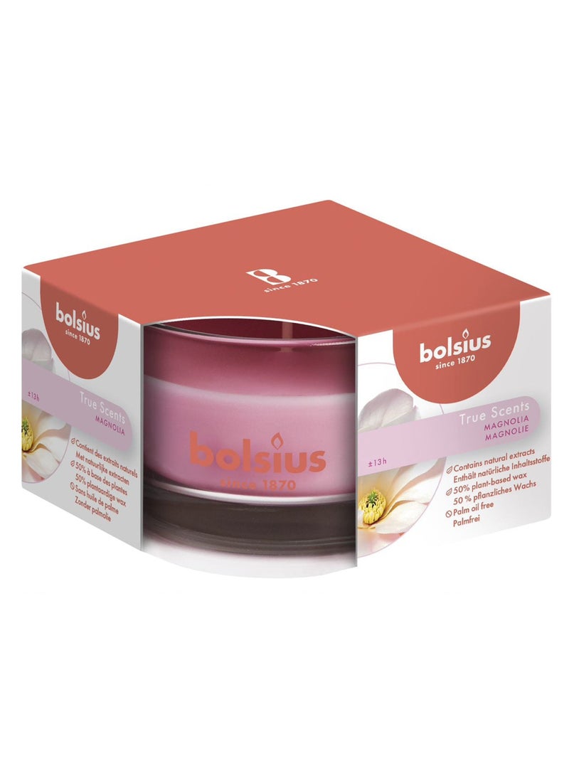 Magnolia Candle in Glass by BOLSIUS