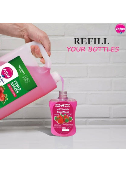 Lotus Antibacterial Hand Wash Strawberry Fragrance 5L