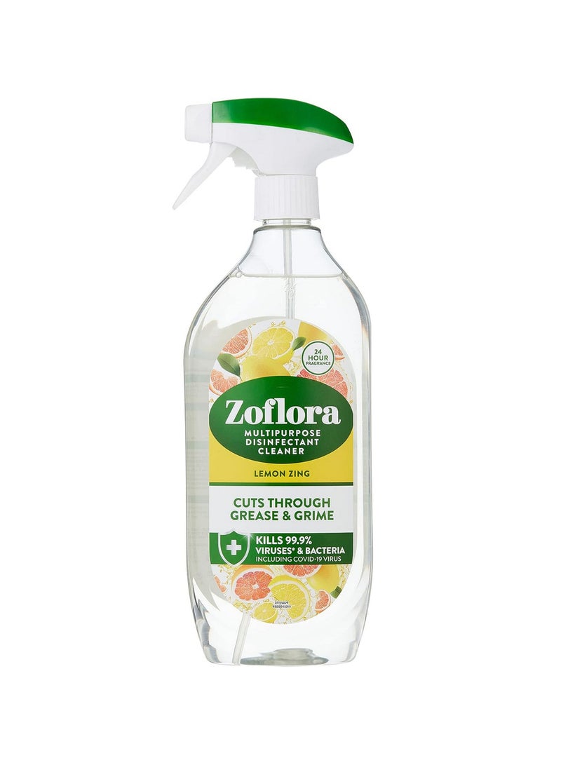 Zoflora Lemon Zing Disinfectant Cleaner 800 ML