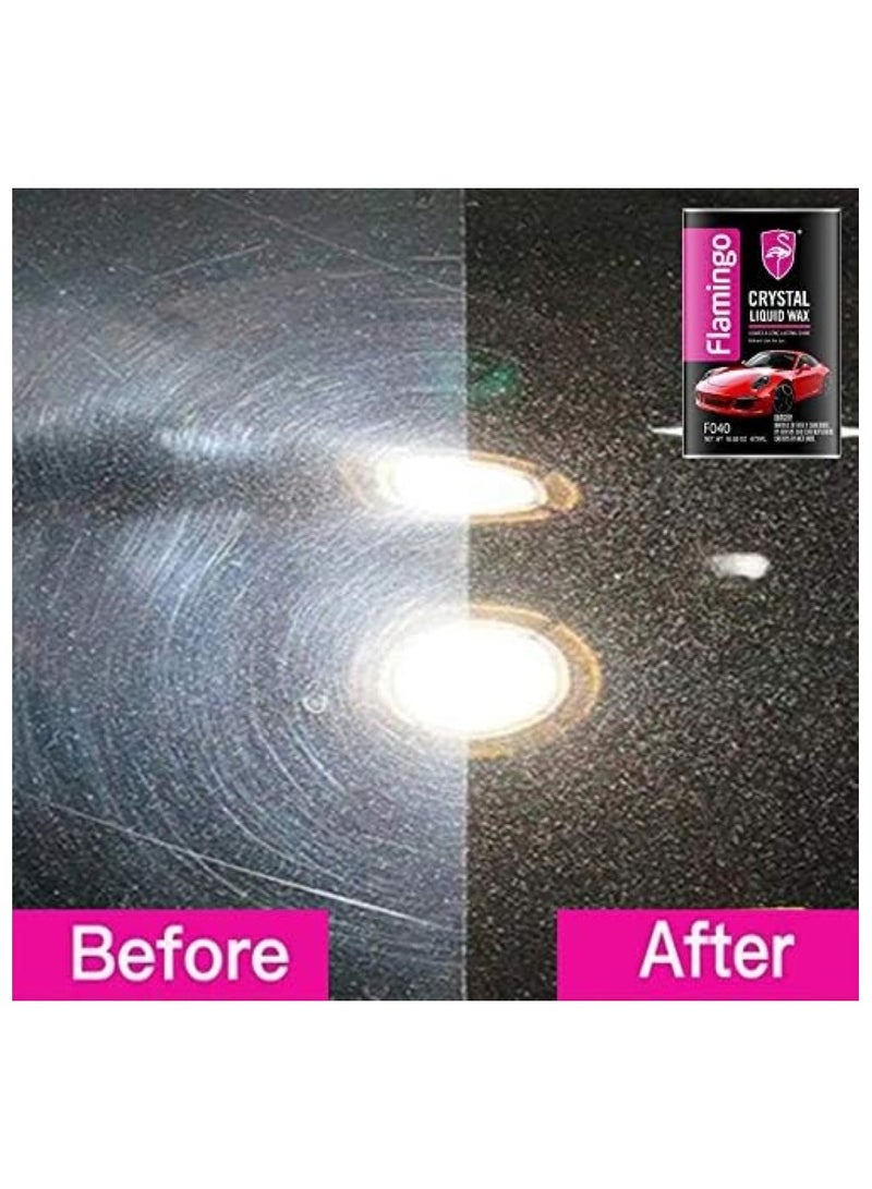 Flamingo Crystal Liquid Wax 473 ML