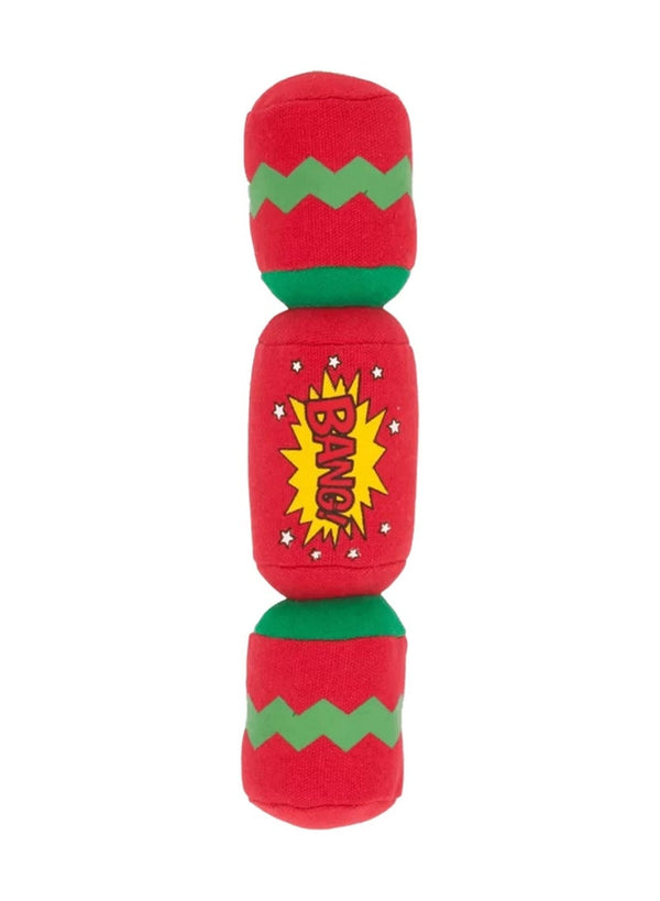 Webbox Merry Christmas Crinkle Cracker Dog Toy