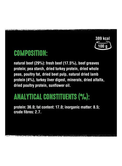 CRAVE Natural Dry Dog Food Lamb And Beef 1Kg
