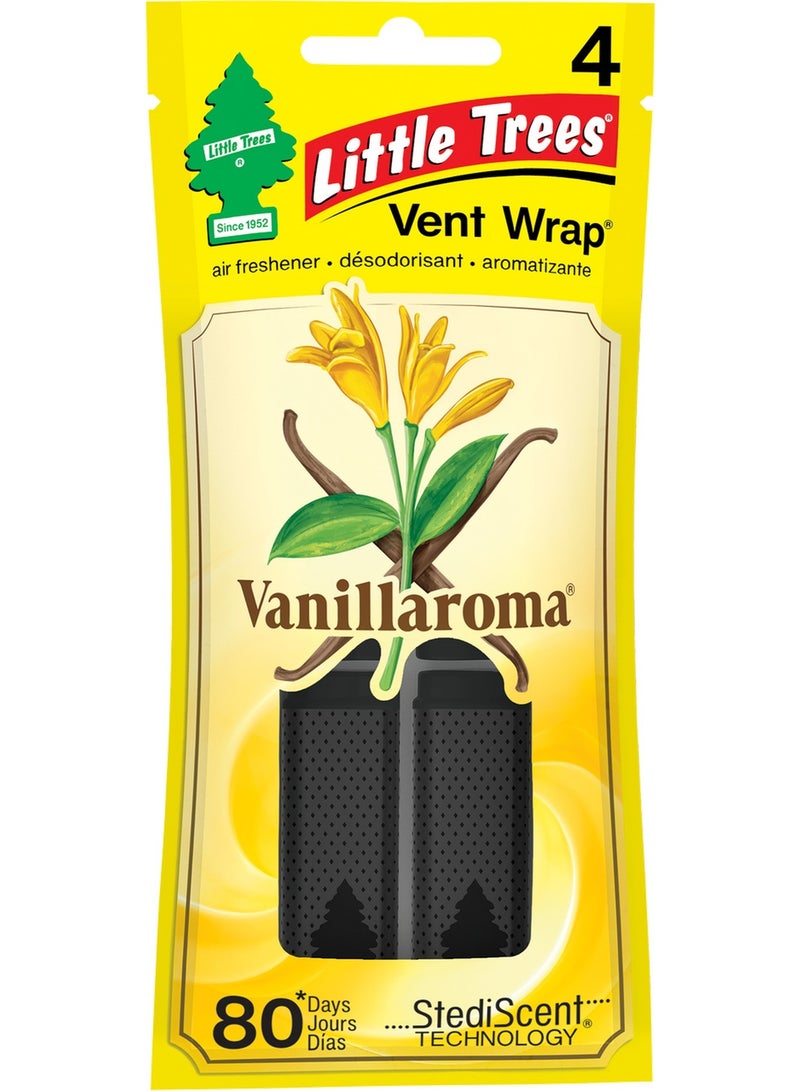 Little Trees Car Air Freshener Vent Wrap - Vanillaroma