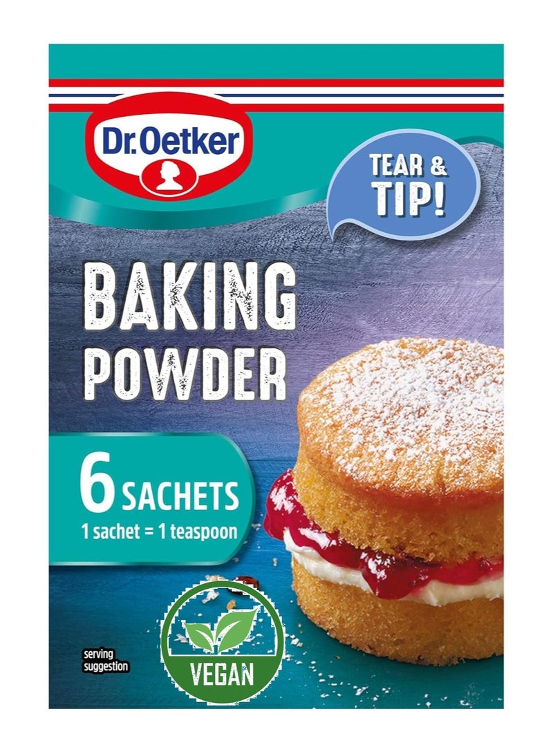 Dr.Oetker Baking Powder Sachets 30G