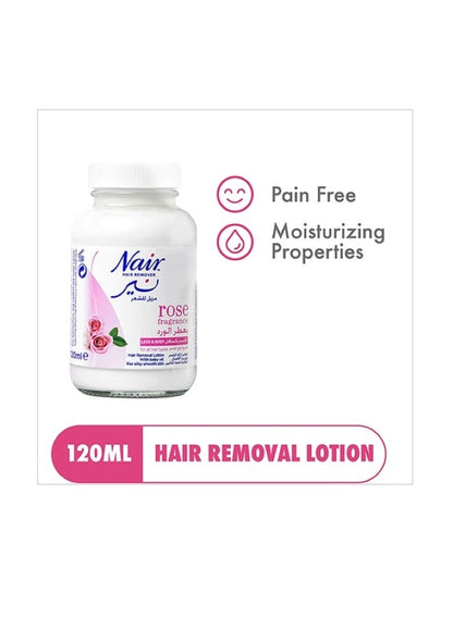 Nair Rose Hair Removal Lotion 120 ML