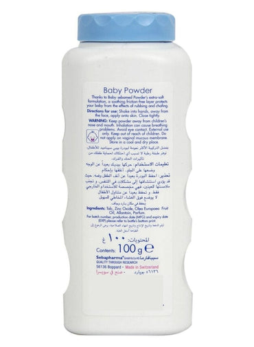 Sebamed Baby Powder With Olive Oil 100 G