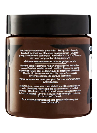 Mont Marte Burnt Umber Acrylic Paint 250ML