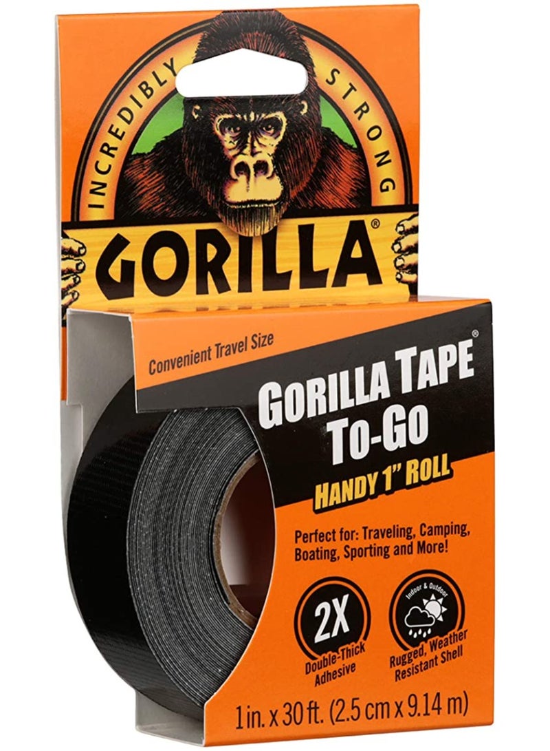 Gorilla Tape To-Go Handy 1 Inch Roll