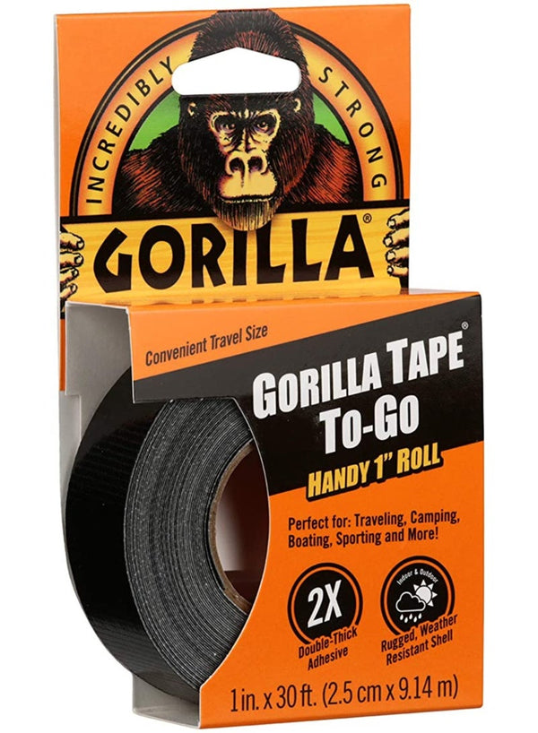 Gorilla Tape To-Go Handy 1 Inch Roll