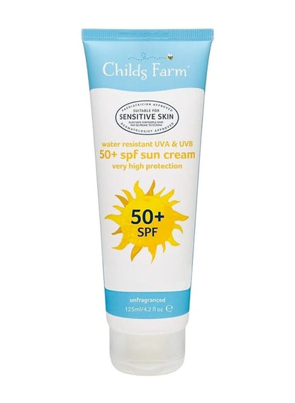 Childs Farm Fragrance Free SPF 50+ Sun Cream 125 ML