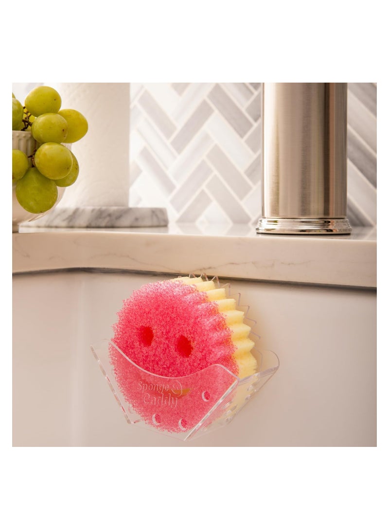 Scrub Daddy Sponge Caddy - Premium Kitchen Organizer