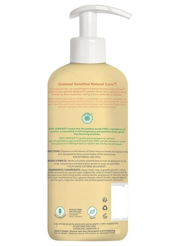 Attitude Oatmeal Baby Care Lotion 473 ML