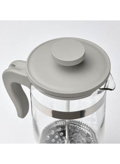 Premium French Press Coffee Maker Glass Stainless Steel
