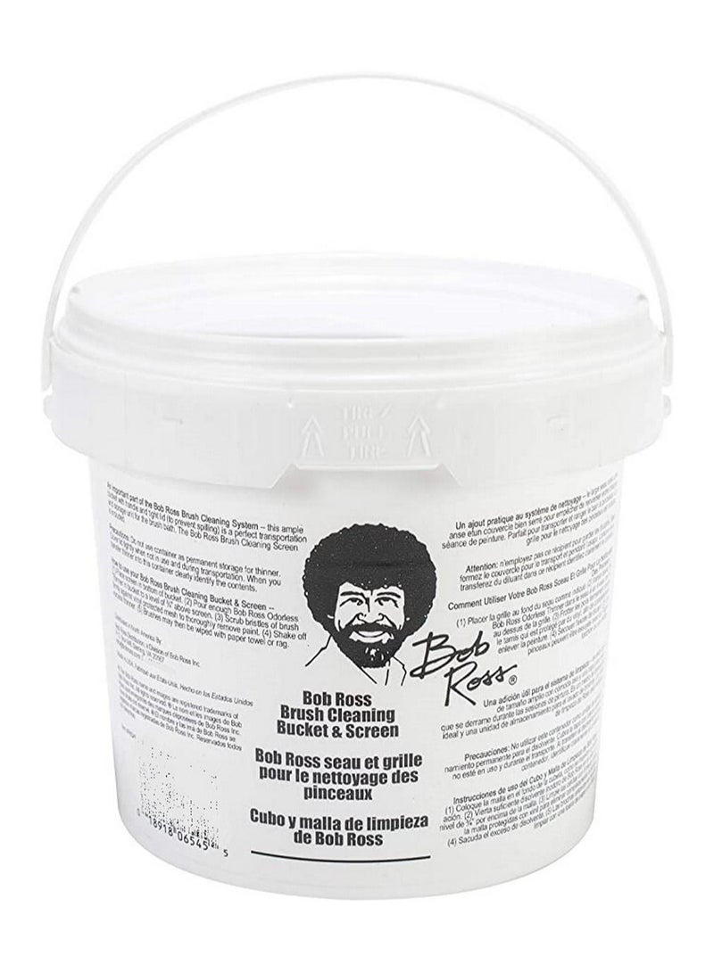 BOB ROSS Brush Cleaning Bucket and Screen
