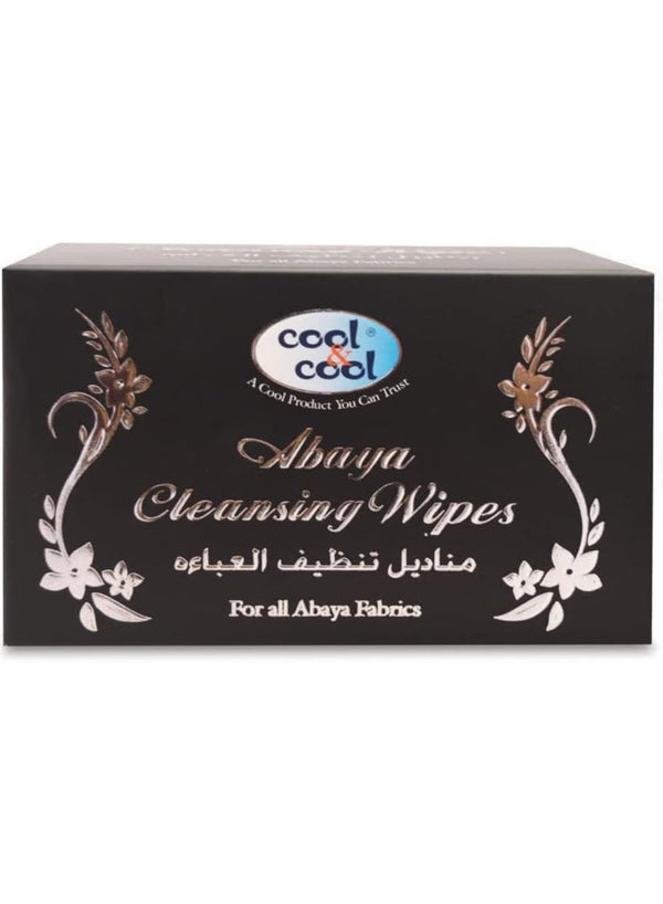 Cool & Cool Abaya Cleansing Wipes 12 Pcs