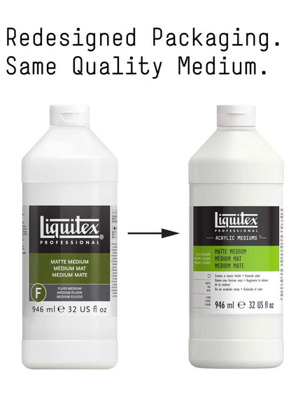 Liquitex Matte Fluid Medium 946 ML - Premium Office Supplies