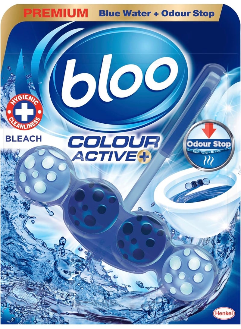 Bloo Power Active Balls Bleach Rim Block 50G