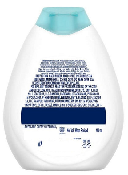Baby Dove Rich Moisture Lotion 400 ML
