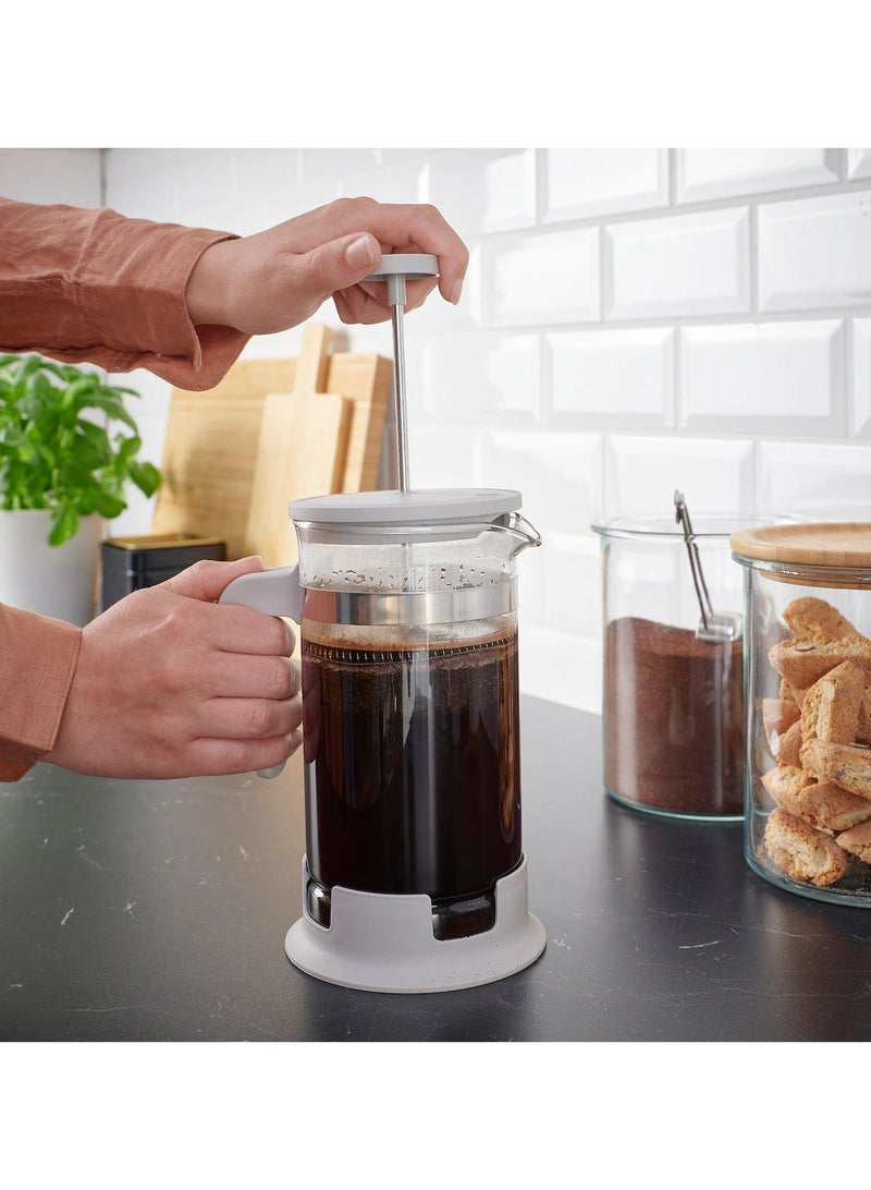 Premium French Press Coffee Maker Glass Stainless Steel
