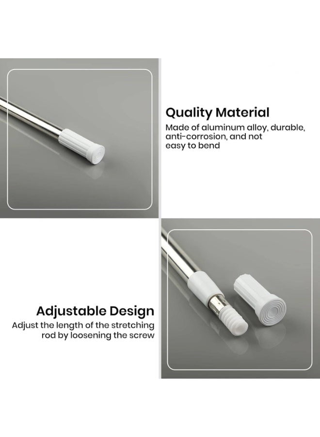 SIROCCO Telescopic Shower Curtain Rod 110 X 200 CM