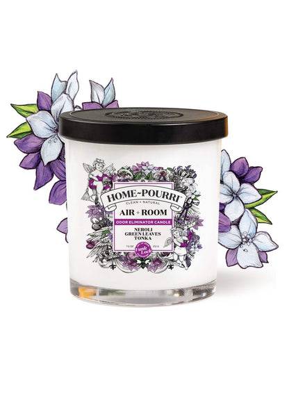 HOME~POURRI Neroli Green Leaves Tonka Candle