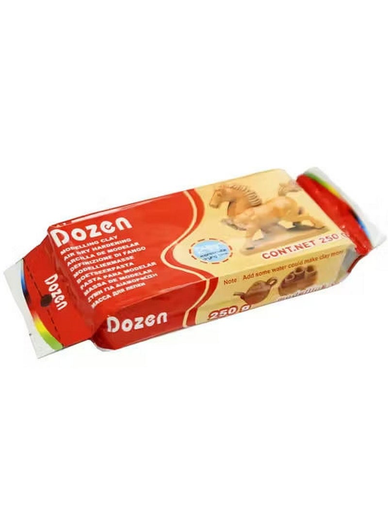 Dozen Air Hardening Modelling Clay 250G