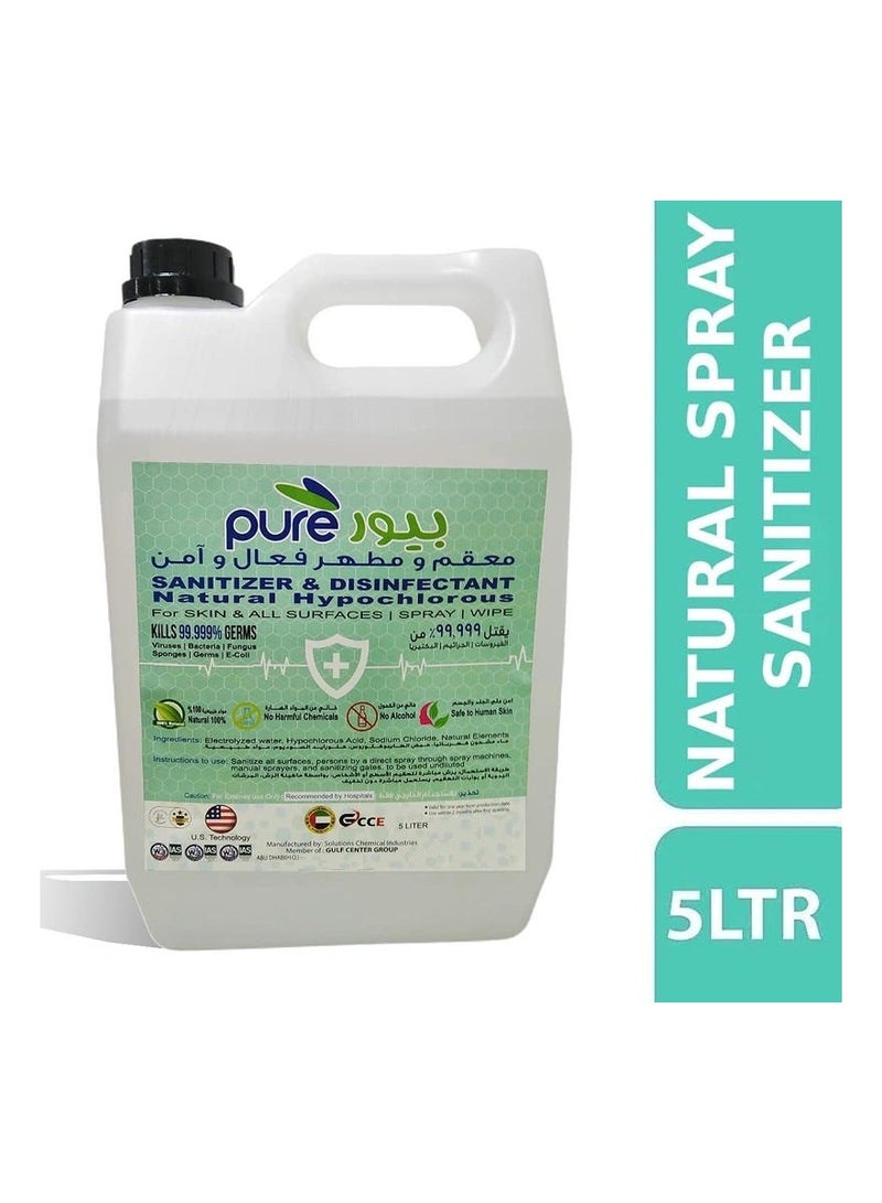 PURE Hand Sanitizer & Disinfectant 5 L