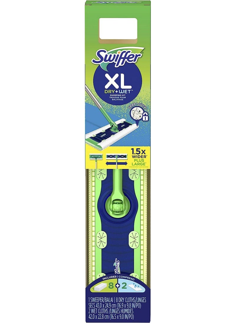 Swiffer Dry With Wet XL Sweeping Kit