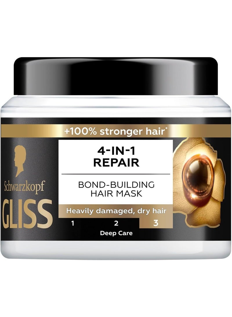 Schwarzkopf Gliss 4 In 1 Hair Mask 400 ML