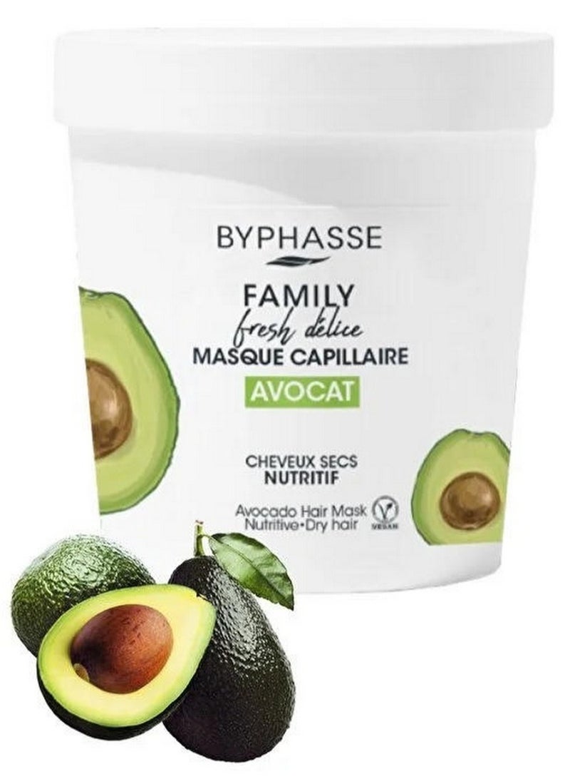 BYPHASSE Family Fresh Delice Dry Hair Mask 250 ML