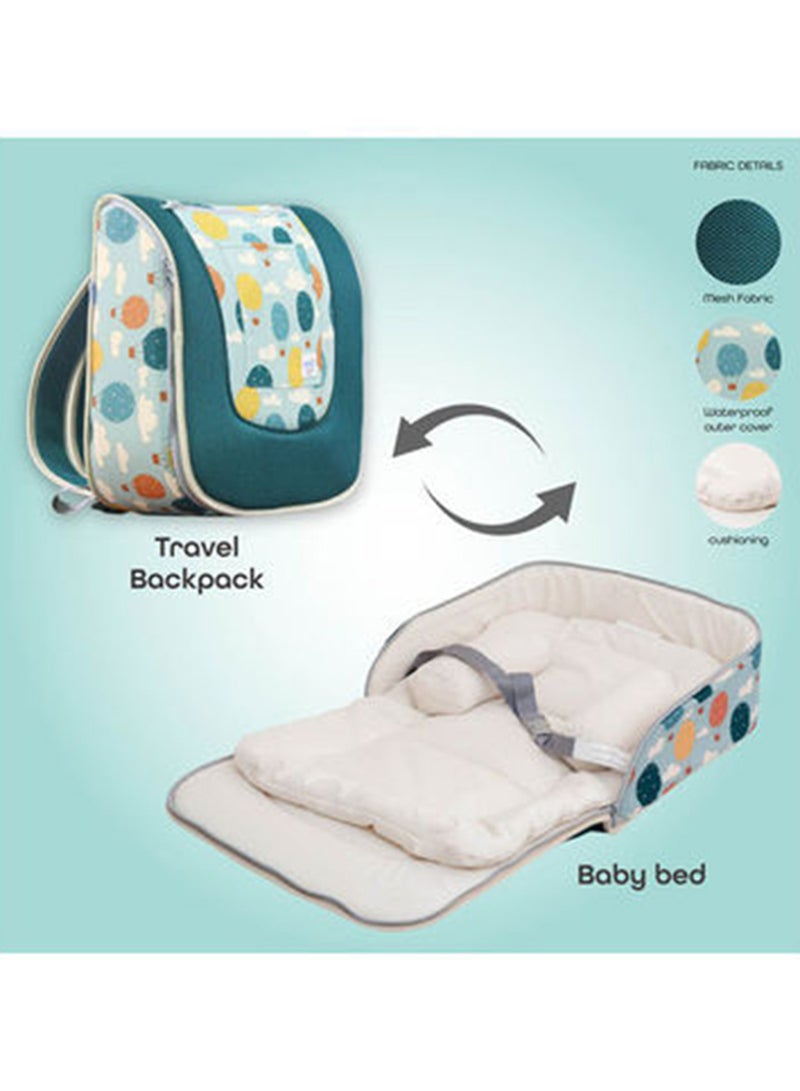 Moon Multifunctional Portable Travel Baby Bed And Backpack