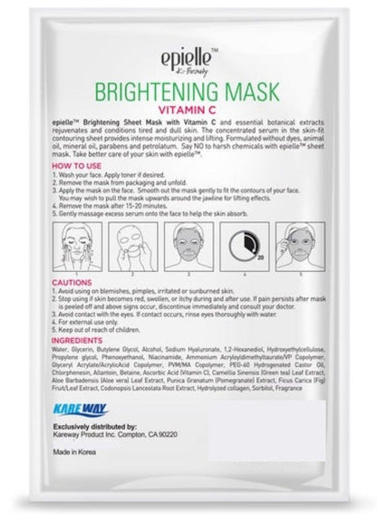 Epielle Brightening Mask With Vitamin C