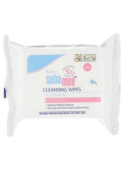 Sebamed Baby Cleansing Wet Wipes 25 Pcs