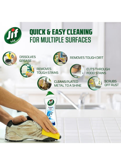 Jif Cream Cleaner Original Stain Remover 500ml