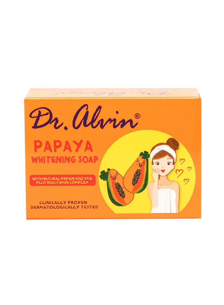Dr. Alvin Papaya Soap 90 G - Premium Whitening