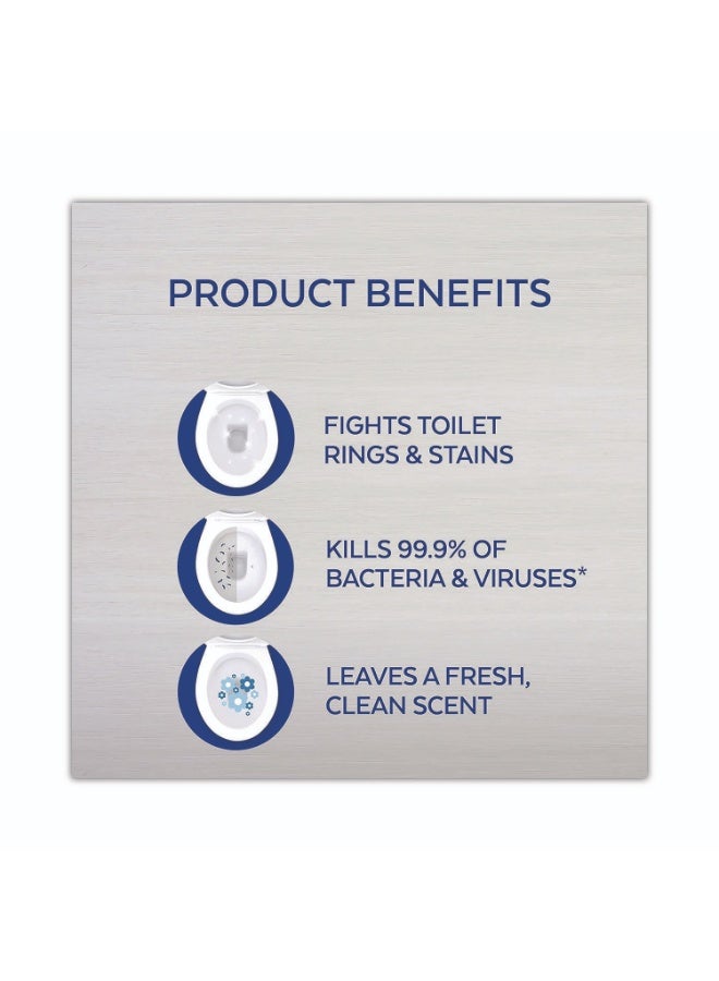 Lysol 2 In 1 Toilet Bowl Cleaner With Bleach 709 ML