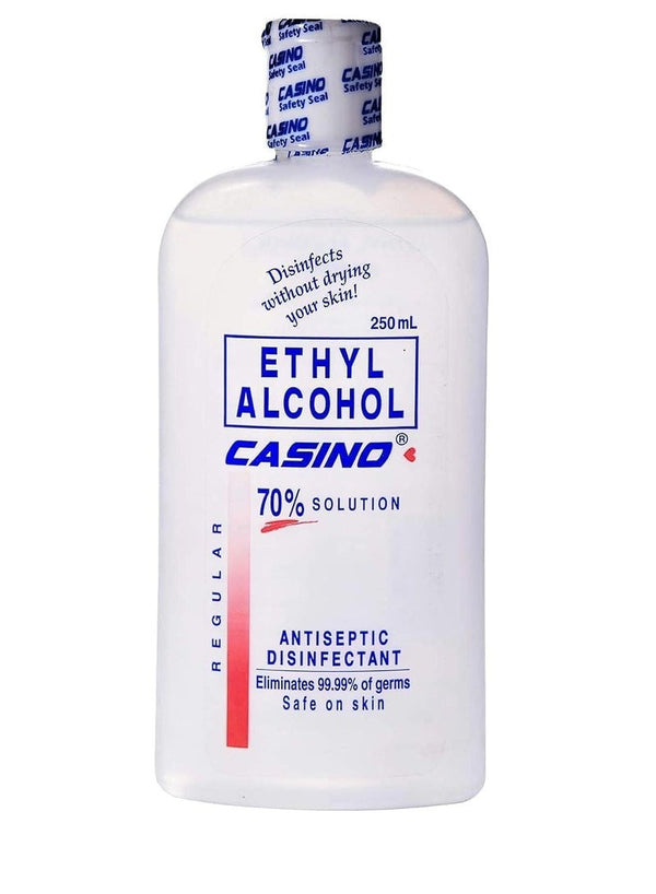 Casino Ethyl Alcohol 70% Solution - 250 ML