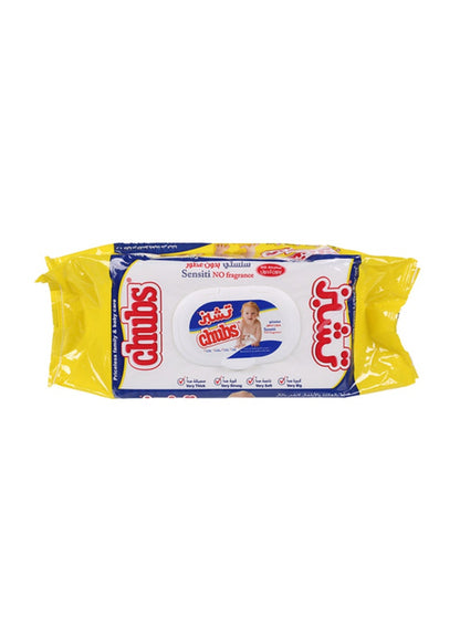 Chubs Sensiti No Fragrance Wipes 80 Pcs Pack