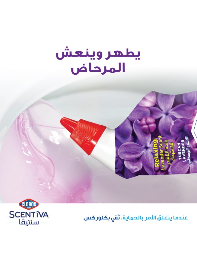 Clorox Scentiva Toilet Cleaner Tuscan Lavender