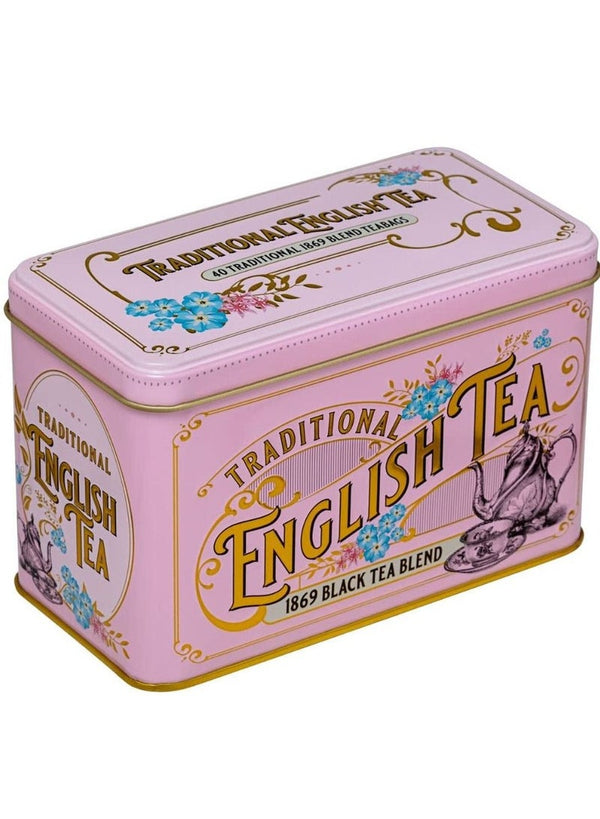 Vintage Victorian Tea Tin by New English Teas