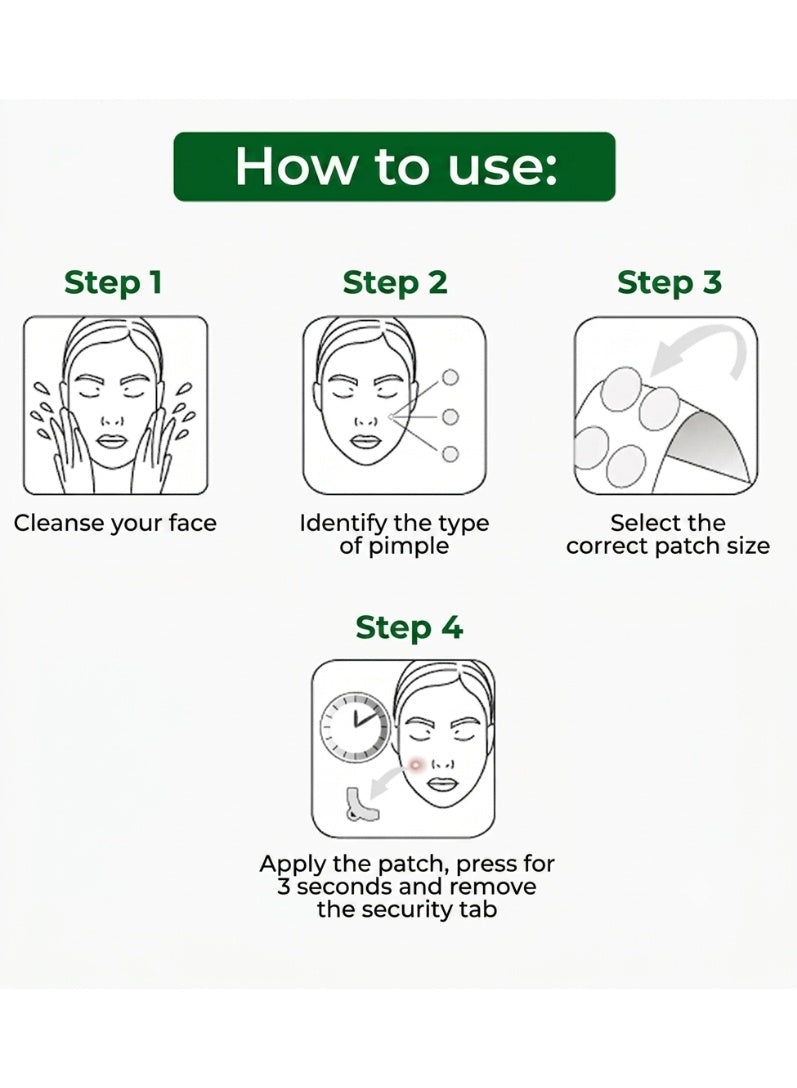 antibacterial, cool dry, dry skin, hypoallergenic, kundalderma, name tea, oil pus, patch 120pcs, skincare, spot patch, spot patch 120pcs, tea tree, tea tree spot, tree spot, tree spot patch