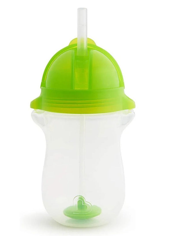Munchkin Tip And Sip Weighted Straw Cup - Green