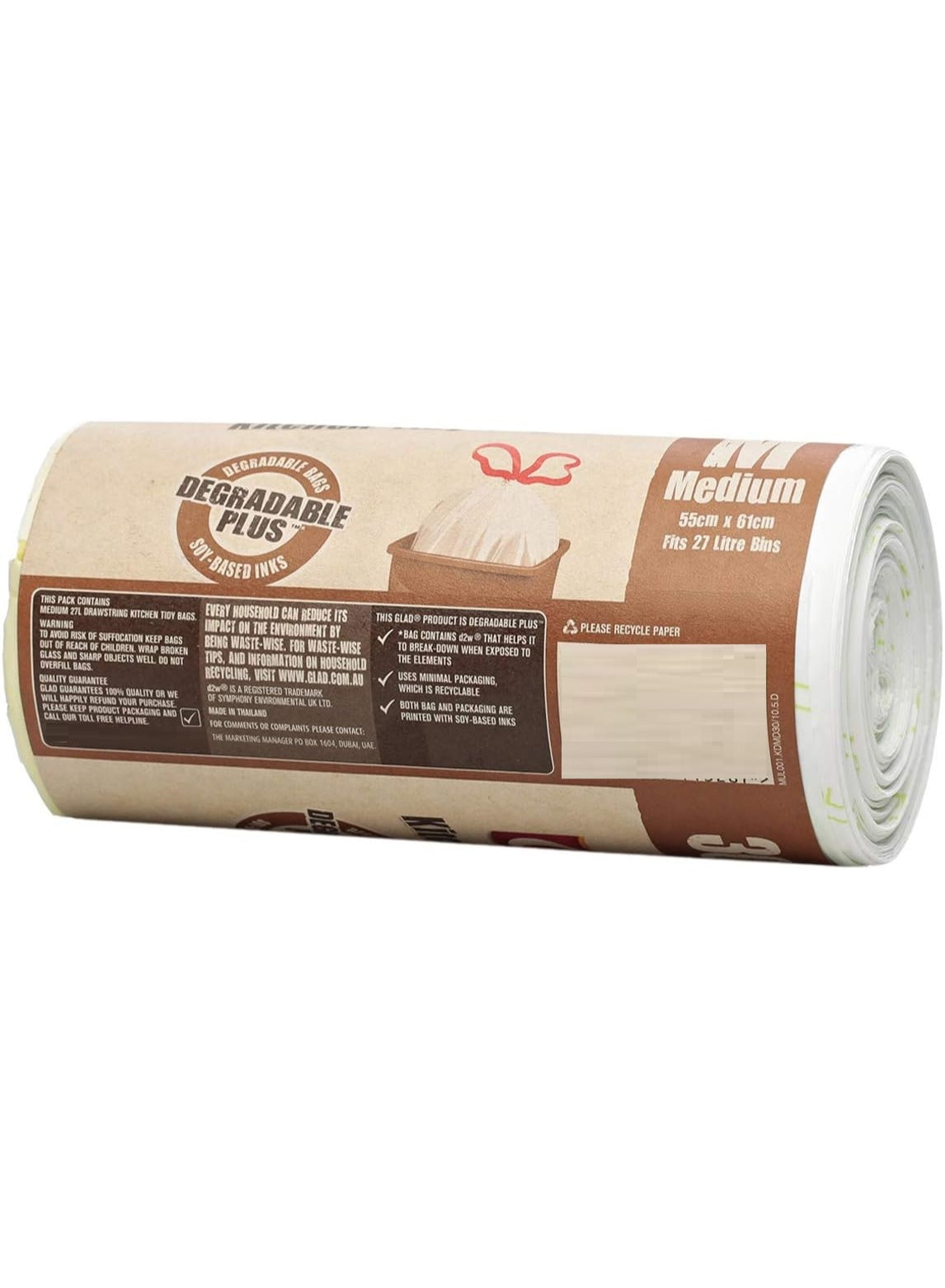 bags per, bins clean, degradable plus, degradable plus medium, glad, kitchen tidy, kitchen tidy degradable, loads safe, medium bags, multi-purpose, plus medium, plus medium bags, tears even, tidy degradable, tidy degradable plus