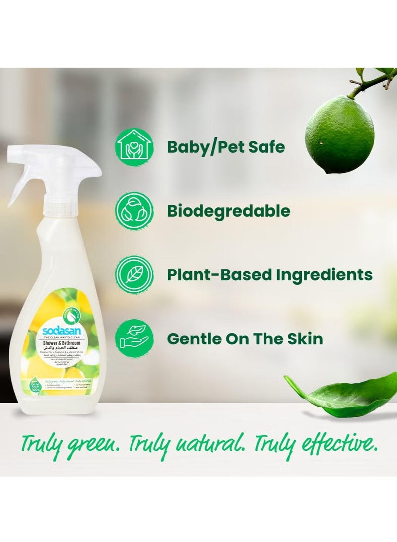 Sodasan 100% Natural Shower & Bathroom Cleaner