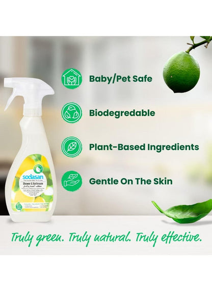Sodasan 100% Natural Shower & Bathroom Cleaner