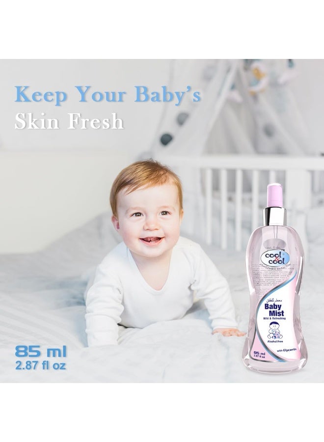 Cool & Cool Baby Mist 85 ML - Refreshing Care