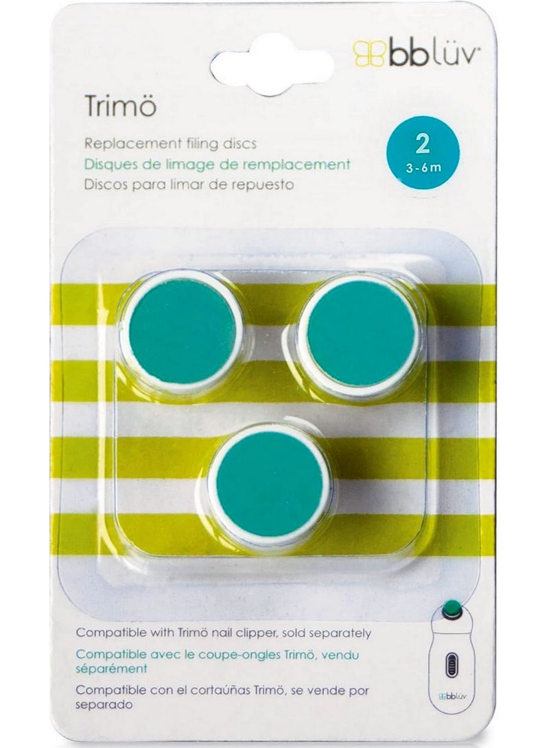 Bbluv Trimo Replacement Filing Discs for Baby Nails